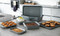 MasterClass Smart Ceramic Baking Tray with Robust Non-Stick Coating, Carbon Steel, Grey, 40 x 27cm