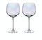 BarCraft Set of Two Iridescent Gin Glasses