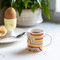 KitchenCraft Espresso Mug Soleada Abstract Design