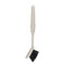 Natural Elements Eco-Friendly Triangular Pot Brush, Recycled Plastic with Straw Bristles - Grey