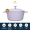 MasterClass Cast Aluminium Casserole Dish, 2.5L, Lavender