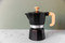 La Cafetière Venice Aluminium Espresso Maker, 6-Cup, Black