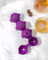 Colourworks Sphere Ice Cube Moulds in Gift Box, LFGB-Grade Silicone - Purple