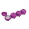 Colourworks Sphere Ice Cube Moulds in Gift Box, LFGB-Grade Silicone - Purple