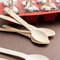 La Cafetière Wooden Moulding Spoons, 24-Pack