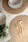 Creative Tops Set of 4 Jute Placemats, Natural Hessian Round Table Mats, 38cm