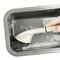 Natural Elements Eco-Friendly Cleaning Brush for Small Spaces, Recycled Plastic with Straw Bristles