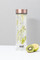 BUILT Tiempo 450ml Insulated Water Bottle, Borosilicate Glass / Stainless Steel - Rose Gold