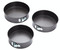 KitchenCraft Three Piece Non-Stick Spring Form Cake Tin Set