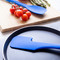 Colourworks Silicone Spatula with Bowl Rest, Blue