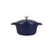 MasterClass Cast Aluminium Casserole Dish, 2.5L, Metallic Blue