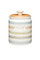 Classic Collection Striped Ceramic Sugar Container
