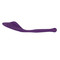 Colourworks Slotted Silicone Turner, Purple