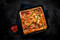 MasterClass Vitreous Enamel Square Pan, 23cm x 4cm
