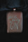 BarCraft Display of Six Pink Stainless Steel 'Let the party be gin' Hip Flasks