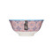 KitchenCraft Blue and Red Mosaic Style Ceramic Bowl, 16cm