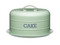 Living Nostalgia Airtight Cake Storage Tin/Cake Dome - English Sage Green