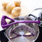Colourworks Potato Masher with Built-In Scoop, Purple