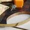 Artesà Round Serving Board with Tortoise Shell Resin Finish