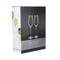 BarCraft Set of 2 Ridged Champagne Flutes