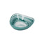 Artesà Glass Serving Bowl, Green Swirl, 13 cm