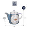 London Pottery Teapot with Infuser for Loose Tea, 1 L, Fox