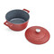 MasterClass Cast Aluminium Casserole Dish, 2.5L, Red