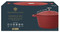 MasterClass Cast Aluminium Casserole Dish, 2.5L, Red