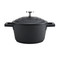 MasterClass Cast Aluminium Casserole Dish, 1.4L, Black