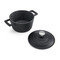 MasterClass Cast Aluminium Casserole Dish, 1.4L, Black