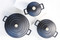 MasterClass Cast Aluminium Casserole Dish, 1.4L, Black