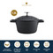 MasterClass Cast Aluminium Casserole Dish, 1.4L, Black