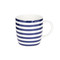 KitchenCraft Set of Four China Nautical Stripe Mugs