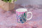 KitchenCraft 80ml Espresso Mug Exotic Leaves Design