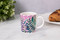 KitchenCraft 80ml Espresso Mug Exotic Leaves Design