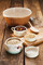 Apple Farm Set of Four Stoneware Measuring Cups