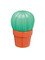 KitchenCraft Ceramic Cactus-Shaped Novelty Salt and Pepper Shakers