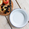 Living Nostalgia Enamel Round Pie Dish, 22cm