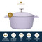 MasterClass Cast Aluminium Casserole Dish, 5L, Lavender
