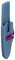 Colourworks Brights Purple 10 in 1 Multi-Function Edgekeeper Scissors
