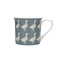 KitchenCraft Fluted Mug Set, Geese Design, Set of 4