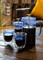 La Cafetière Colour Blue Tea Cup and Saucer