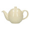 London Pottery Globe 10 Cup Teapot Ivory