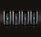 BarCraft Display of Twelve 480ml Stainless Steel Neon Tumblers