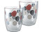 La Cafetiere Set of 2 Double Walled Coffee Cappuccino/Latte/Tea Glasses, Multi-Colour