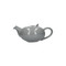 London Pottery Pebble Filter 2 Cup Teapot Light Grey