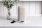 KitchenCraft Lovello Textured Coffee Canister, Latte Cream