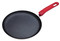 Colourworks Brights Red Crêpe Pan with Soft Grip Handle