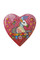 Maxwell & Williams Love Hearts 15.5cm Zig Zag Zeb Heart Plate