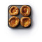 MasterClass Non-Stick 4 Hole Yorkshire Pudding Pan